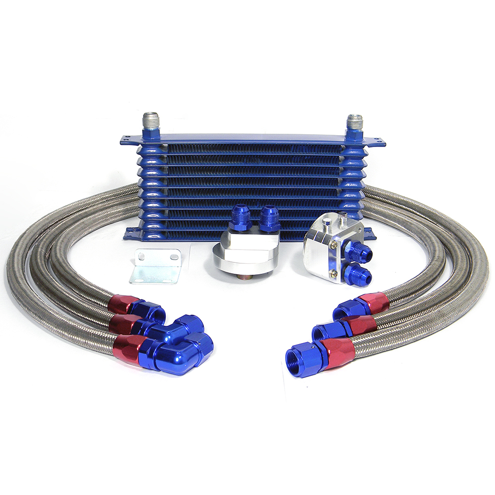 Oil Cooler Relocation Kit 10-row